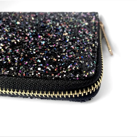1 Left! Beautiful Black Sparkly Wallet - Picture 6 of 8
